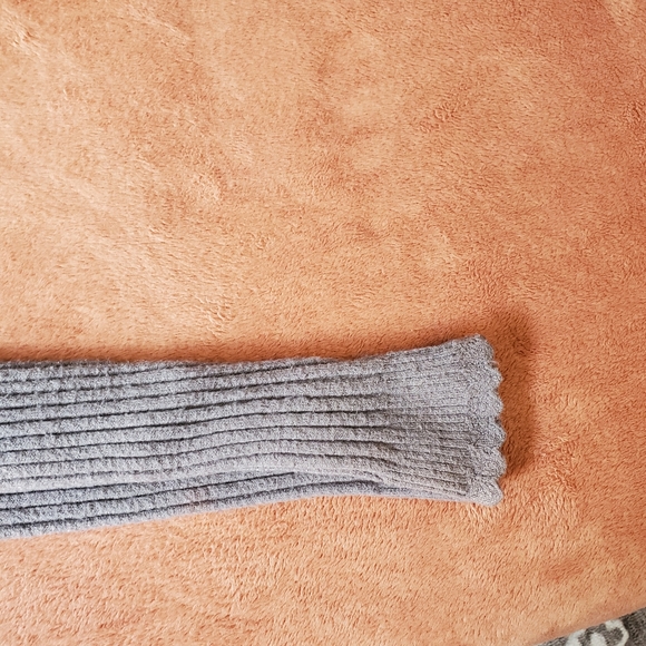 Women's High Neck Knitted Pullover Sweater Long Sleeve Warm Basic Tops Stretch - Picture 4 of 8